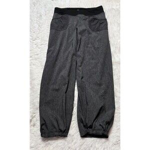 Prana Summit Gray Active Stretch Pull-On Short Fit Joggers Size XL 34x28